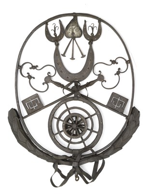 Lot 142 - **AN IRON METALWORKER'S TRADE SIGN