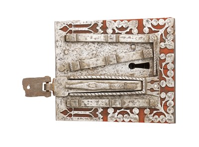 Lot 147 - AN IRON LOCK