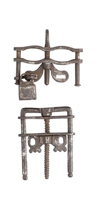 Lot 163 - **TWO THUMBSCREWS