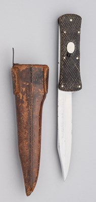 Lot 763 - A MILITARY FOLDING LOCK KNIFE, S. W. SILVER & CO., CORNHILL, LONDON, CIRCA 1880-90