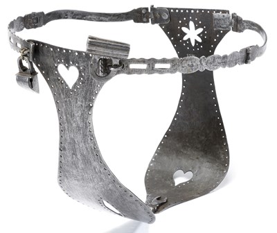 Lot 165 - **A CHASTITY BELT