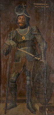 Lot 184 - **GERMAN SCHOOL, 19TH CENTURY THEODORIC I, KING OF THE OSTROGOTHS