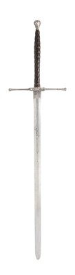 Lot 192 - **A GERMAN TWO-HAND PROCESSIONAL SWORD WITH 16TH CENTURY BLADE