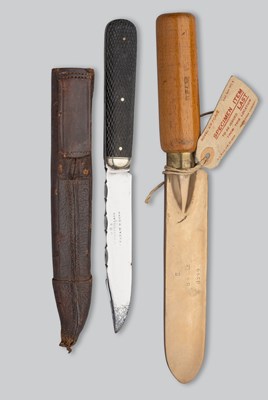 Lot 774 - THE GRAHAM KNIFE, W. THORNHILL & CO., LONDON LATE 19TH CENTURY AND A MAGAZINE KNIFE