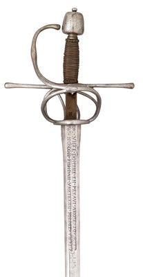 Lot 198 - **A COMPOSITE RAPIER