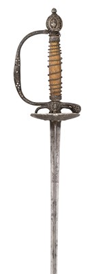 Lot 211 - **A FRENCH SILVER-HILTED SMALL-SWORD