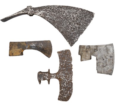 Lot 215 - **FOUR VARIOUS AXES AND A BILL