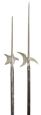 Lot 239 - **TWO NORTH EUROPEAN HALBERDS