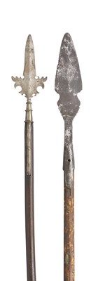 Lot 252 - **A VENETIAN PARTISAN AND AN ITALIAN PARTISAN