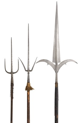 Lot 264 - **TWO TRIDENTS AND A CORSECA IN ITALIAN 16TH CENTURY STYLE