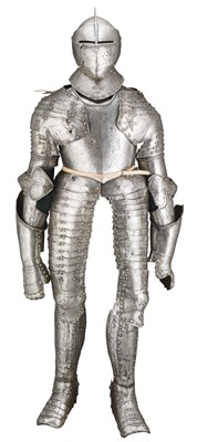 Lot 284 - **A COMPOSITE NORTH EUROPEAN CAP-A-PIE CUIRASSIER'S ARMOUR