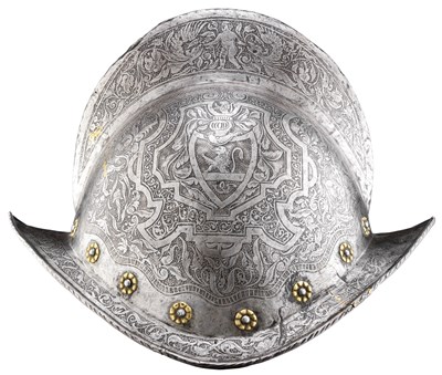 Lot 294 - A SOUTH GERMAN COMB MORION