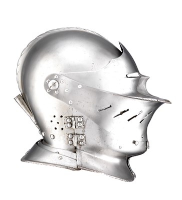 Lot 314 - AN ARMET IN THE WESTERN EUROPEAN STYLE OF CIRCA 1530