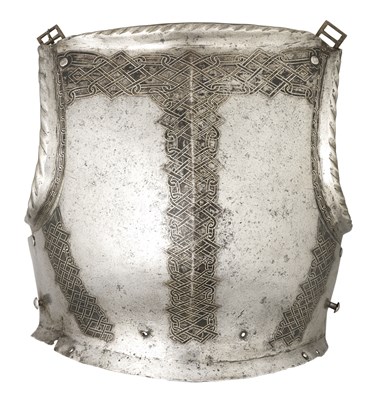 Lot 325 - **A NORTH ITALIAN INFANTRY BREASTPLATE