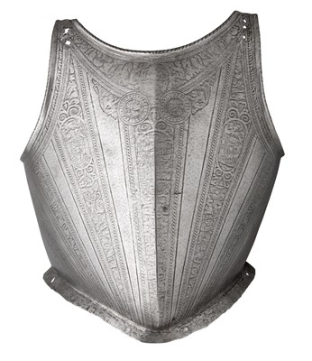 Lot 326 - A COMPOSITE NORTH ITALIAN INFANTRY CUIRASS