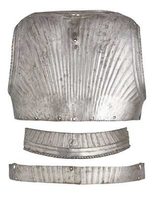 Lot 341 - **THE MAIN PLATE OF A GERMAN 'MAXIMILIAN' BACKPLATE