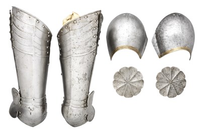 Lot 347 - **A PAIR OF CUISSES