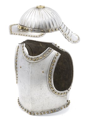 Lot 363 - **A FINE MODEL HARQUEBUSIER'S ARMOUR