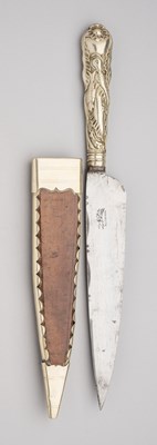 Lot 688 - A SOUTH AMERICAN GAUCHO BOWIE KNIFE, MARKED MAZEPPA, SAMUEL HANCOCK & SONS, MID-19TH CENTURY