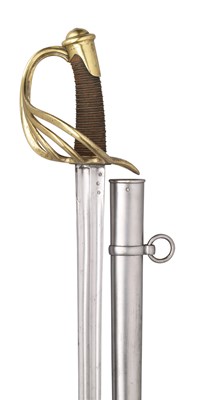 Lot 380 - A FRENCH MODEL A.N. XI HEAVY CAVALRY SWORD
