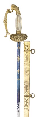 Lot 384 - **A FRENCH OFFICER'S EPEE