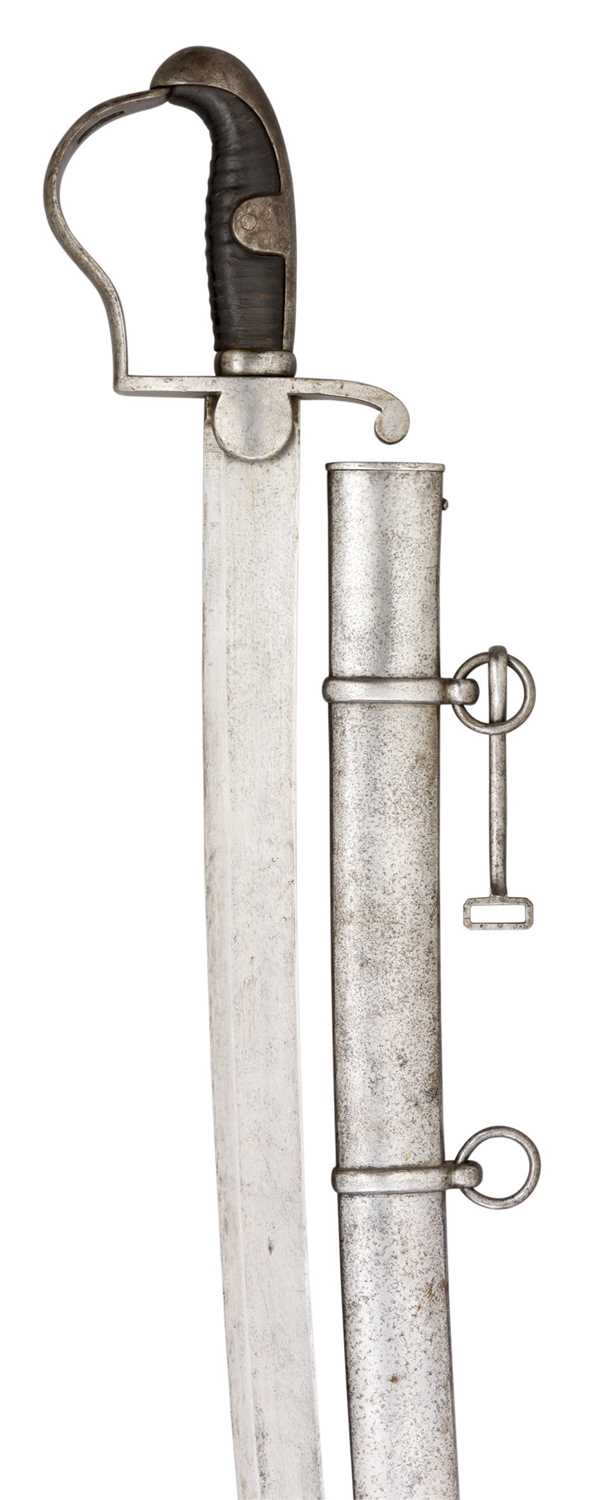 Lot 390 - A LIGHT CAVALRY SABRE OF PRUSSIAN MODEL 1811 TYPE