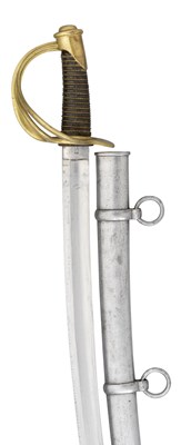 Lot 416 - **A U.S. MODEL 1840 HEAVY CAVALRY DRAGOON SABRE