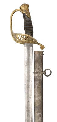 Lot 417 - **A U.S. MODEL 1850 STAFF AND FIELD OFFICER'S SWORD