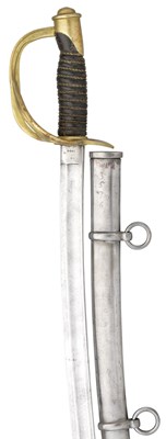 Lot 420 - **A U.S. MODEL 1860 CAVALRY SWORD