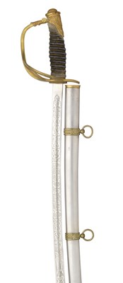Lot 422 - **A U.S. MODEL 1872 CAVALRY OFFICER'S SABRE
