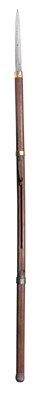 Lot 428 - A SO-CALLED JOE BROWN OR GEORGIA RETRACTING BLADE PIKE
