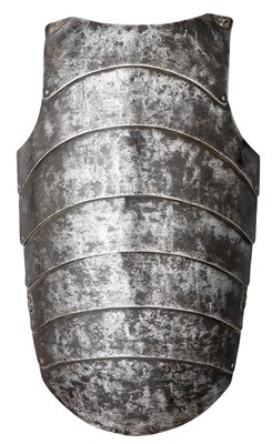 Lot 437 - **A RARE ARTICULATED BREASTPLATE