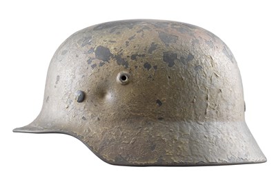 Lot 446 - **A GERMAN MODEL 1935 STEEL HELMET