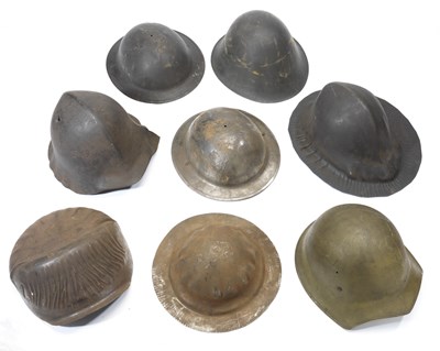 Lot 447 - **EIGHT EXPERIMENTAL HELMETS