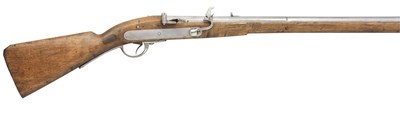 Lot 483 - A .750 CALIBRE AUSTRIAN MATCHLOCK MUSKET