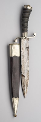 Lot 624 - A HUNTING KNIFE, JOSEPH RODGERS & SONS CUTLERS TO HER MAJESTY, SHEFFIELD, CIRCA 1860