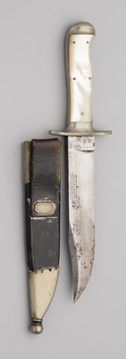 Lot 613 - A FINE BOWIE KNIFE, JOSEPH RODGERS & SONS, CUTLERS TO THEIR MAJESTIES, NO. 6 NORFOLK STREET, SHEFFIELD, LAST QUARTER OF THE 19TH CENTURY