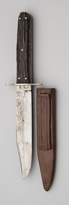 Lot 788 - A BOWIE KNIFE, WILKINSON, LONDON, EARLY 20TH CENTURY