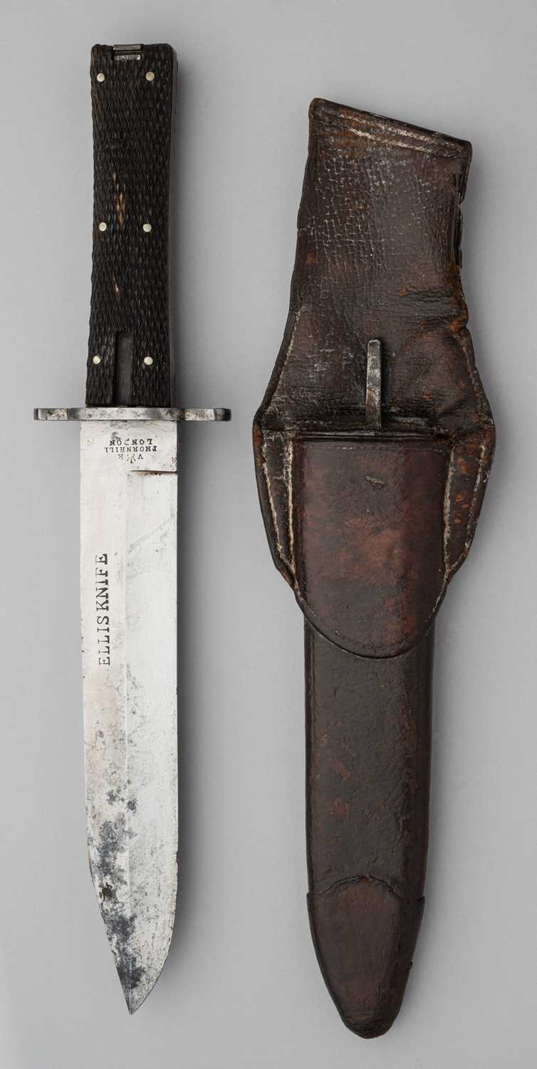 Lot 770 - A BOWIE KNIFE, THORNHILL, LONDON, LATE 19TH CENTURY