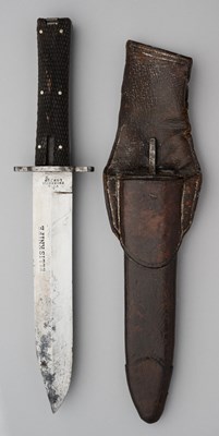 Lot 770 - A BOWIE KNIFE, THORNHILL, LONDON, LATE 19TH CENTURY