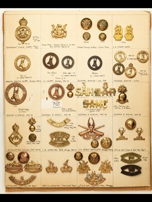 Lot 12 - Badges of South African Staff and WW1 Contingents