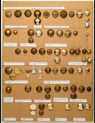 Lot 54 - Buttons of Cavalry Regiments