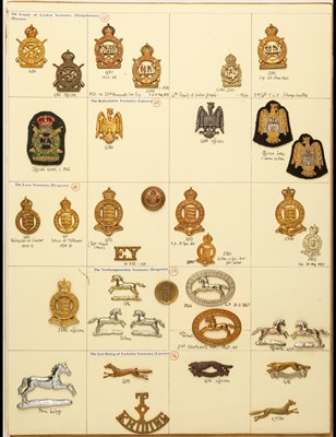 Lot 66 - Insignia of Yeomanry Regiments