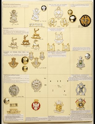 Lot 69 - Insignia of Yeomanry Regiments