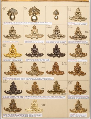 Lot 80 - Artillery Volunteers and Territorial  Cap Badges