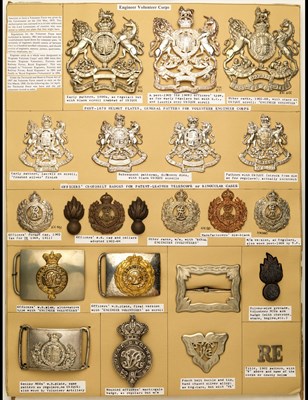 Lot 96 - Volunteer RE Helmet Plates