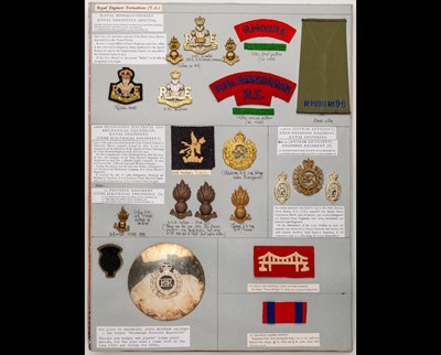 Lot 106 - Insignia of Territorial Engineer Units