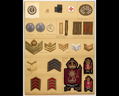 Lot 110 - Foot Guards Rank Badges and other Insignia