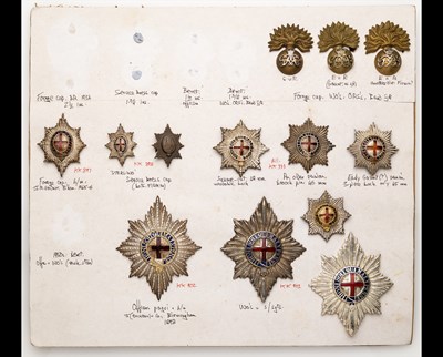 Lot 112 - Grenadier and Coldstream Guards Headdress Badges