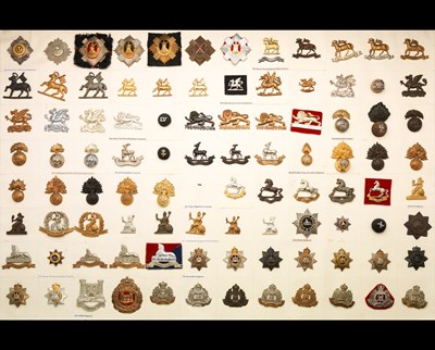 Lot 125 - Infantry Cap Badges post-1881